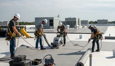 Austin, TX siding contractor installing durable exterior siding for commercial property protection