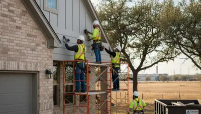 Austin TX siding contractor showcasing professional siding installation for local homes