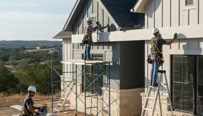 Austin, TX siding contractor serving residential and commercial exterior siding installation and repair
