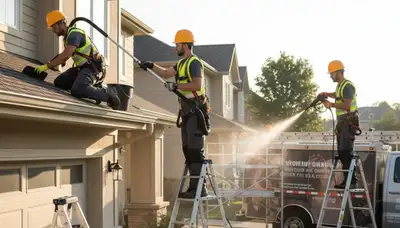 Austin, TX gutter cleaning service by FX Remodeling & Exteriors for clear, properly working gutters