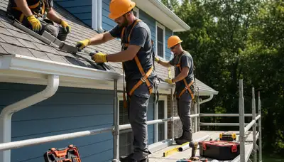 Austin, TX gutter repair by FX Remodeling & Exteriors for leaks, sagging sections, and storm damage