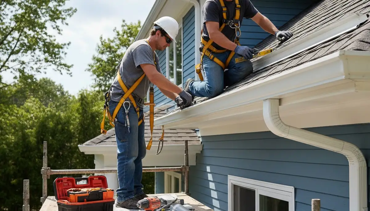 Austin, TX siding repair by FX Remodeling & Exteriors on a home exterior