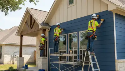 Siding contractor in Austin, TX providing professional exterior siding installation and repair