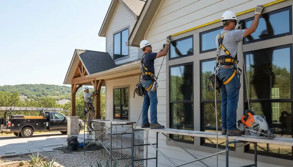 Austin, TX siding contractor showcasing professional exterior siding installation and replacement services