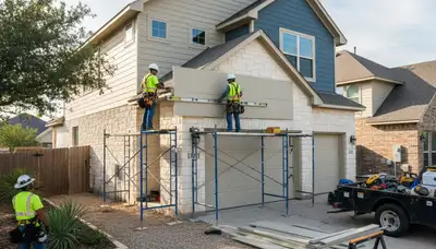 Austin, TX siding contractor providing professional exterior siding installation and replacement services