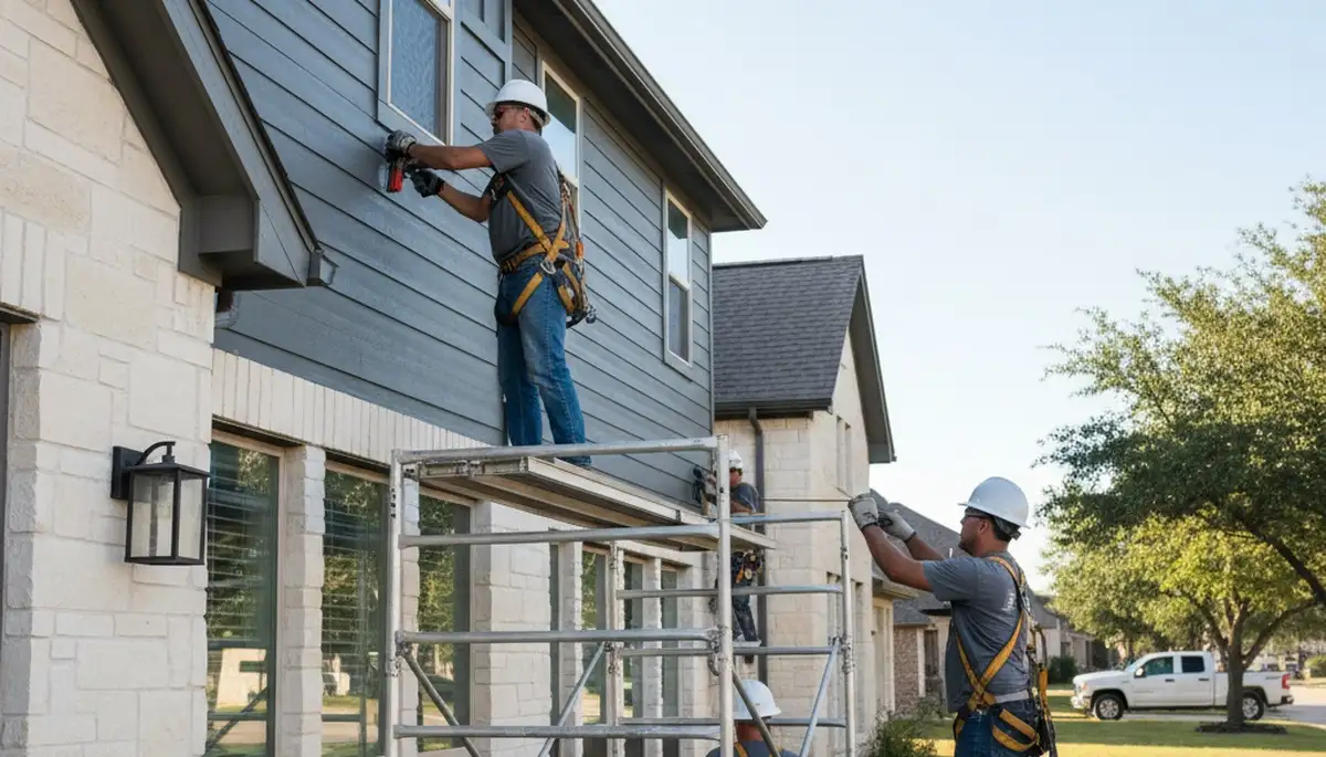 Austin, TX siding contractor providing professional home siding installation and replacement services