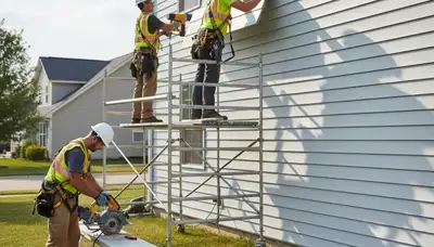 Vinyl siding installation in Austin, TX by FX Remodeling & Exteriors for home protection and curb appeal