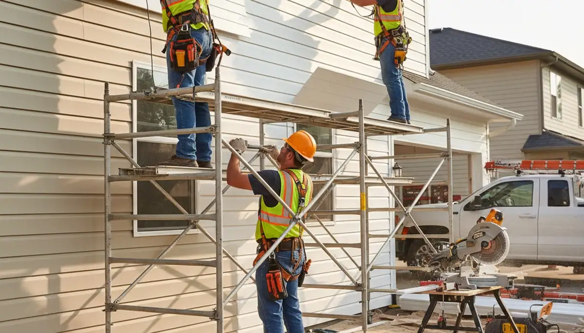 Vinyl siding installation in Austin, TX for durable home exterior protection